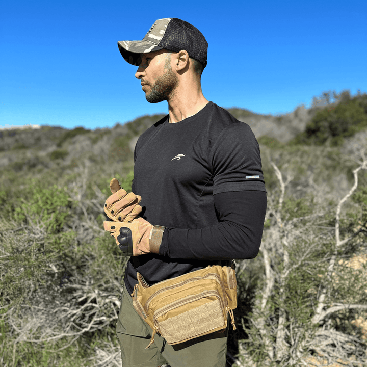 Tactical Military Fanny Pack Waist Bag & MOLLE EDC Pouch For Outdoor Sky Iapetus