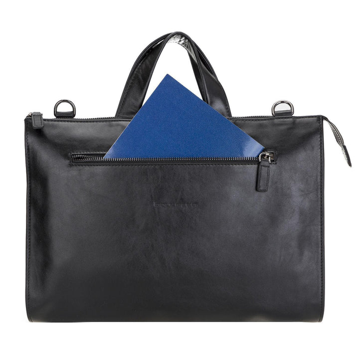 Canzo Leather Notebook Bags | Briefcases - Capri Clothes