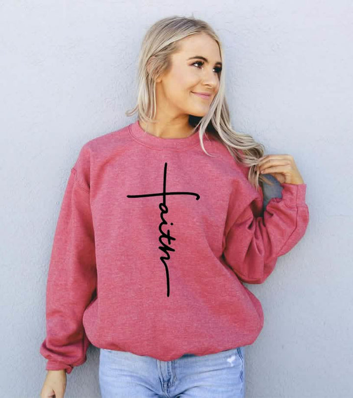 Cozy Faith-Themed Unisex Hoodie Agate