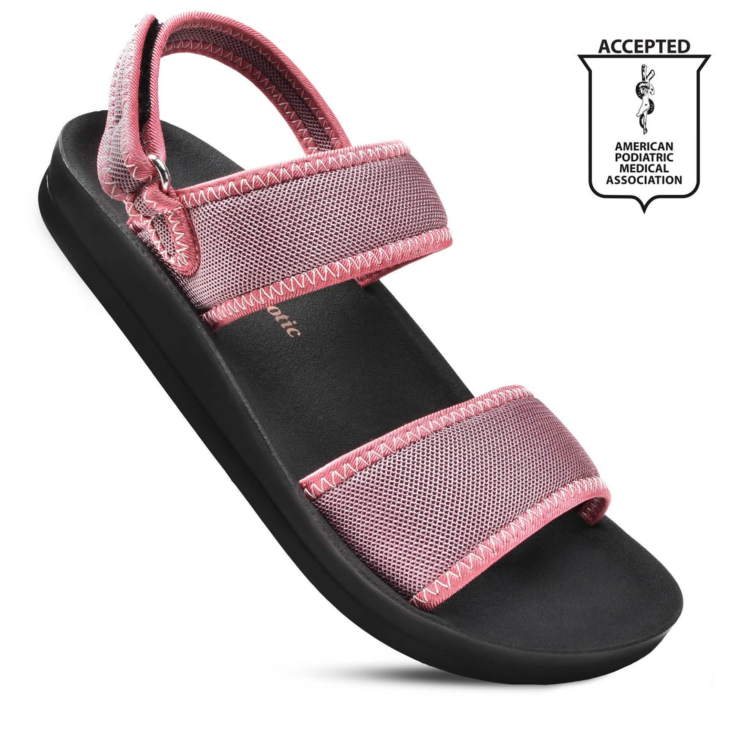 Aerothotic Alaska Women's Adventure-Ready Slingback Sandals Amethyst Ganymede