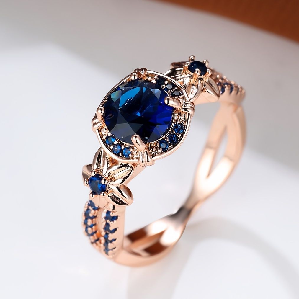 Sapphire Ring Carmine Medusa