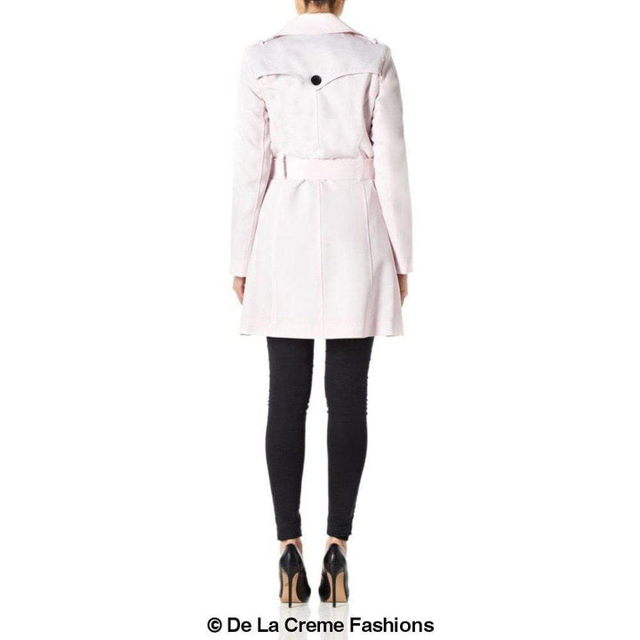 Spring/Summer Military Double Breasted Trench Coat (9049-SP) Rose Eleusis