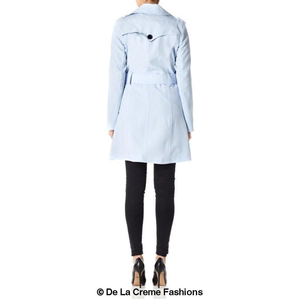 Spring/Summer Military Double Breasted Trench Coat (9049-SP) Rose Eleusis