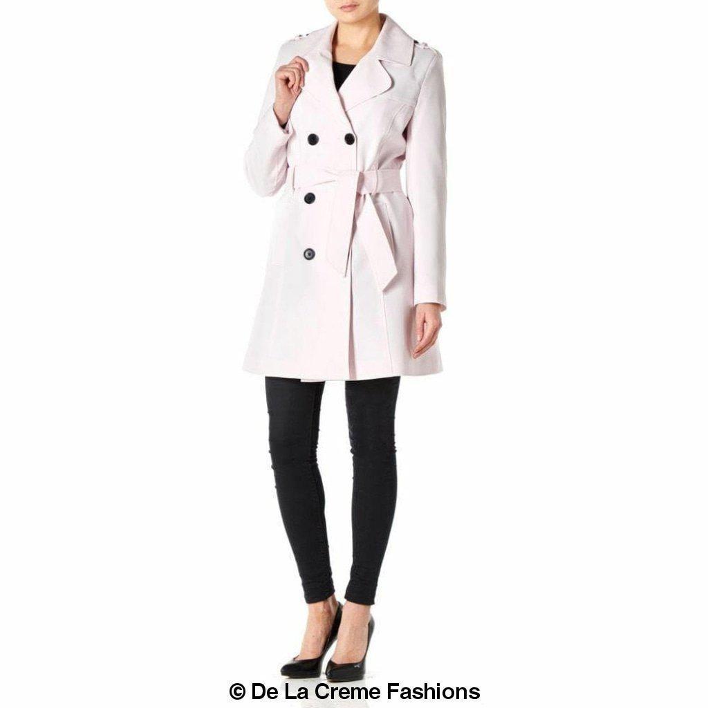 Spring/Summer Military Double Breasted Trench Coat (9049-SP) Rose Eleusis