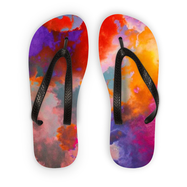 Éclaircie Adult Flip Flops Scorpius