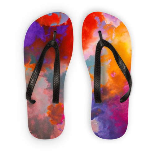 Éclaircie Adult Flip Flops Scorpius