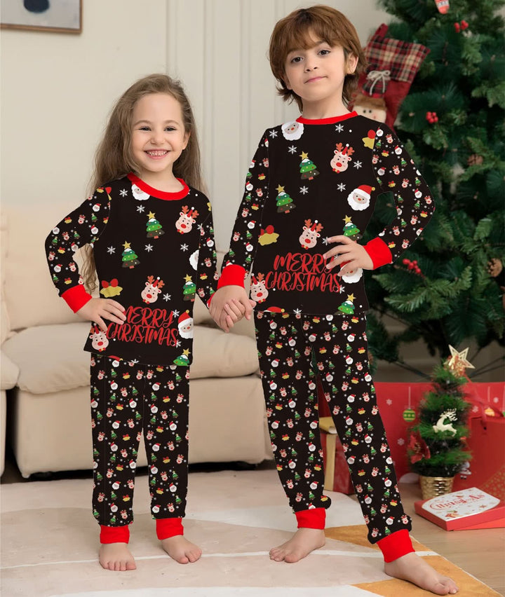 Cozy Family Christmas Matching Pajama Set - Holiday Sleepwear for All Ages Pink Lucy