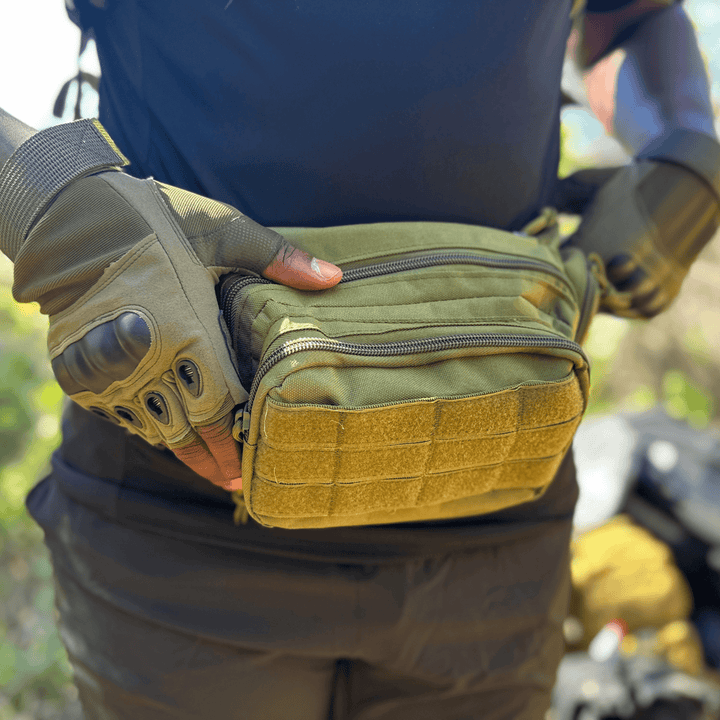 Tactical Military Fanny Pack Waist Bag & MOLLE EDC Pouch For Outdoor Sky Iapetus