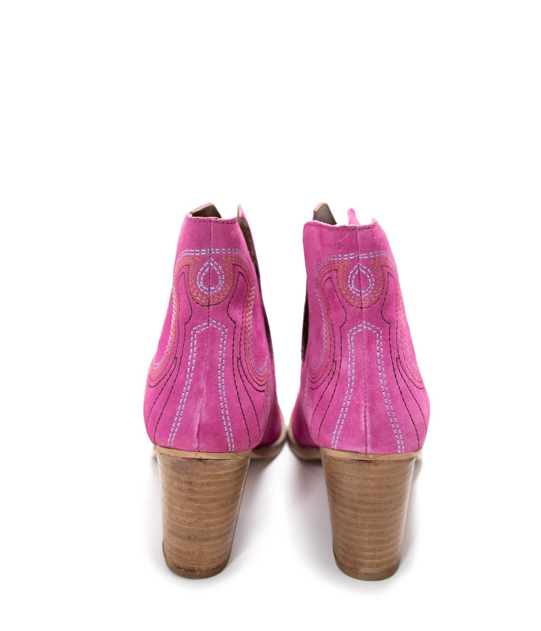 Magenta Journee Ankle Booties - Stylish Comfort with a Western Twist Copper Maple