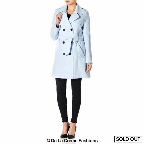 Spring/Summer Military Double Breasted Trench Coat (9049-SP) Rose Eleusis