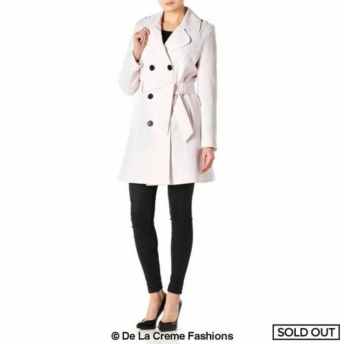 Spring/Summer Military Double Breasted Trench Coat (9049-SP) Rose Eleusis